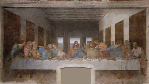 the-last-supper_Da_Vinci_5 Poster Canvas Movie Film Print A0 A1 A2 A3 A4 A5 A6 A