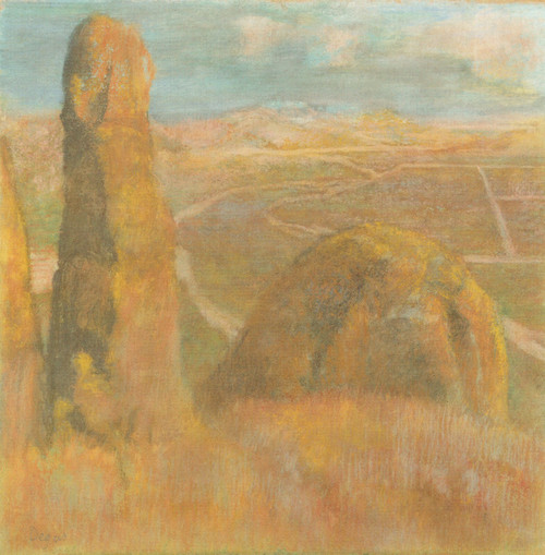 Degas- Landscape- 1890 Poster Canvas Movie Film Print A0 A1 A2 A3 A4 A5 A6 Art W