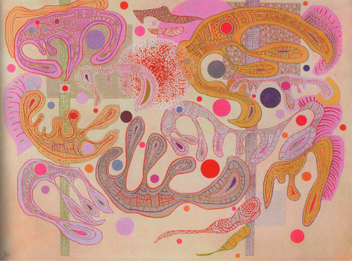 kandinsky capricious forms 1937 001 Poster Canvas Movie Film Print A0 A1 A2 A3 A