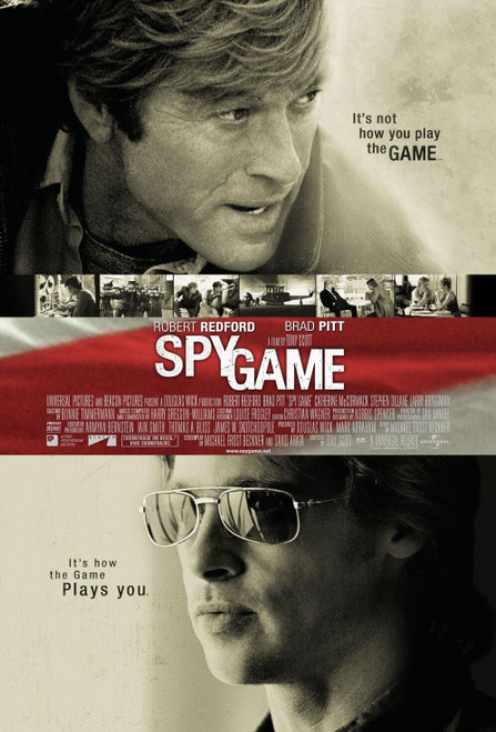 Spy Game (2001)_3 Poster Canvas Movie Film Print A0 A1 A2 A3 A4 A5 A6 Art Wall D
