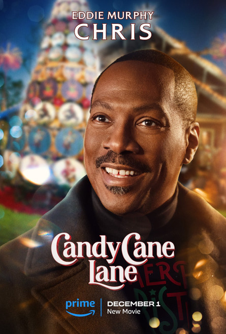 Candy Cane Lane (2023)_3 Movie Film Poster Canvas iconic design