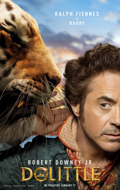 Dolittle (2020)_2 Movie Film Poster Canvas iconic design