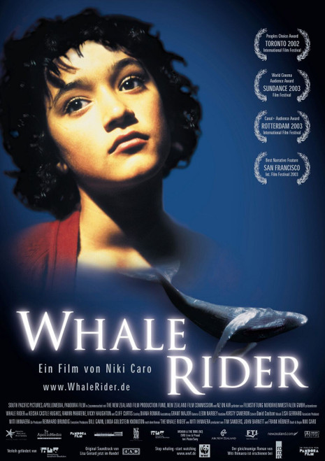 Whale Rider (2003)_4 Poster Canvas Movie Film Print A0 A1 A2 A3 A4 A5 A6 Art Wal