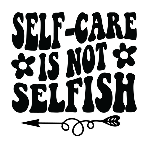 Self-care Is Not Selfish (2) Poster Canvas Movie Film Print A0 A1 A2 A3 A4 A5 A6