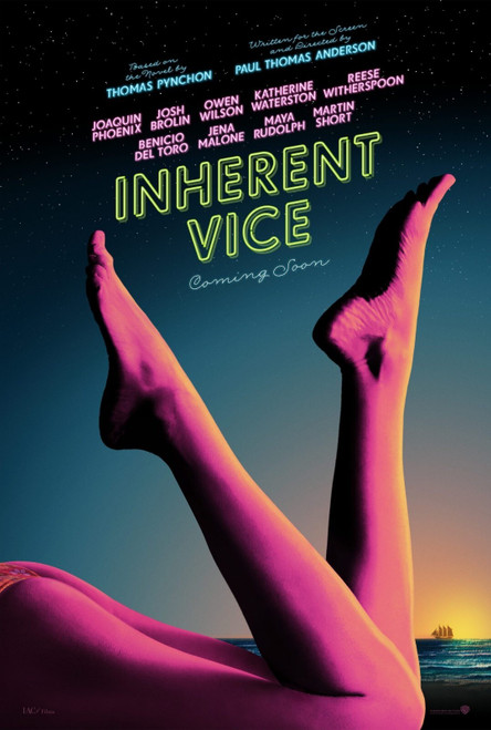 Inherent Vice (2014)_1 Poster Canvas Movie Film Print A0 A1 A2 A3 A4 A5 A6 Art W