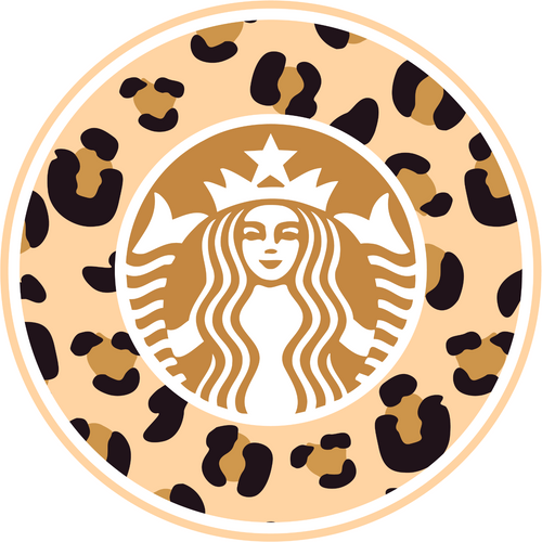 leopard_starbucks_4 (2) Poster Canvas Movie Film Print A0 A1 A2 A3 A4 A5 A6 Art