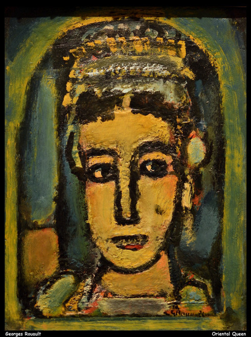 georges-rouault---oriental-queen--jpb_38926199712_o(1) Poster Canvas Movie Film