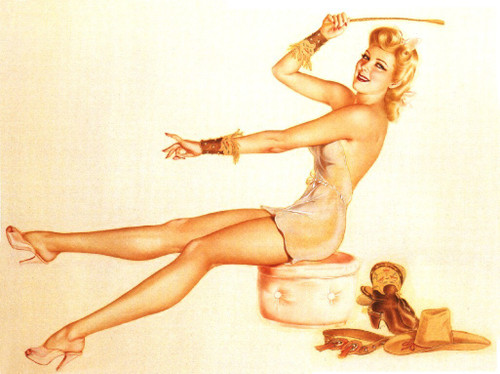 Alberto_Vargas_Pin-Up_Art_154 Art Gallery Poster Canvas Print Wall Decoration A0