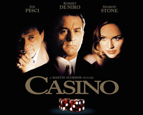 CASINO (1995) 4 Poster Canvas Movie Film Print A0 A1 A2 A3 A4 A5 A6 Art Wall Dec