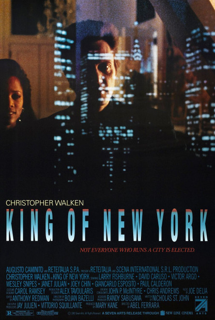 King of New York (1990)_1 Poster Canvas Movie Film Print A0 A1 A2 A3 A4 A5 A6 Ar