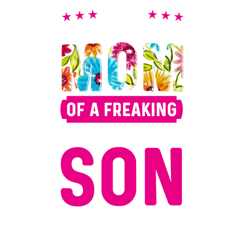 I am A proud Mom of a freaking awesome son-01 Poster Canvas Movie Film Print A0