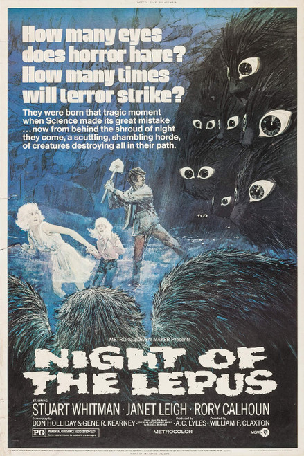 Night of the Lepus (1972)_2 Poster Canvas Movie Film Print A0 A1 A2 A3 A4 A5 A6