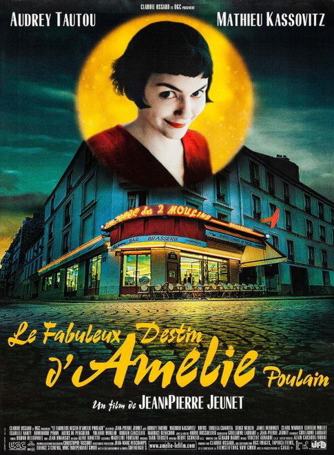 Amelie (2001)_3 Poster Canvas Movie Film Print A0 A1 A2 A3 A4 A5 A6 Art Wall Dec
