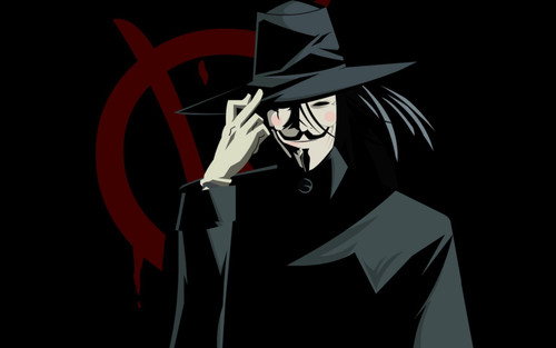 Movie-V-For-Vendetta-60934 Poster Canvas Movie Film Print A0 A1 A2 A3 A4 A5 A6 A