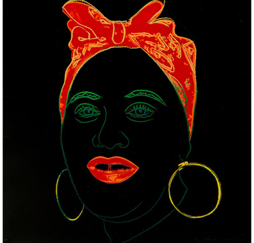 Andy Warhol - Mammy from Myths 1981 Poster Canvas Print Art Painting Decor Repri