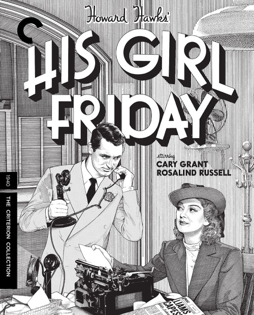 HIS GIRL FRIDAY (1940) 3 Poster Canvas Movie Film Print A0 A1 A2 A3 A4 A5 A6 Art