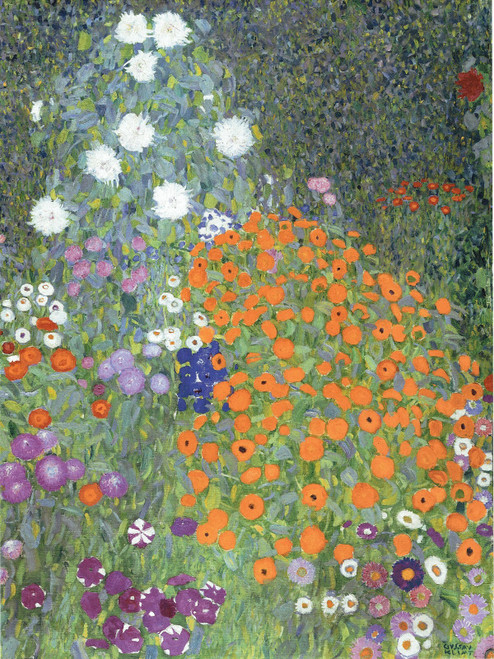 Gustav Klimt - Detail of Cottage Gadred 1907 Poster Canvas Movie Film Print A0 A Gustav Klimt - Detail of Cottage Gadred 1907 Poster Canvas Movie Film Print A0 A