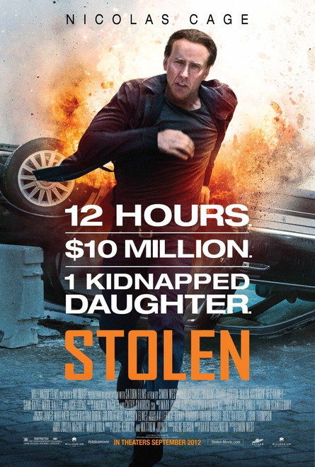Stolen (2012)_1 Poster Canvas Movie Film Print A0 A1 A2 A3 A4 A5 A6 Art Wall Dec