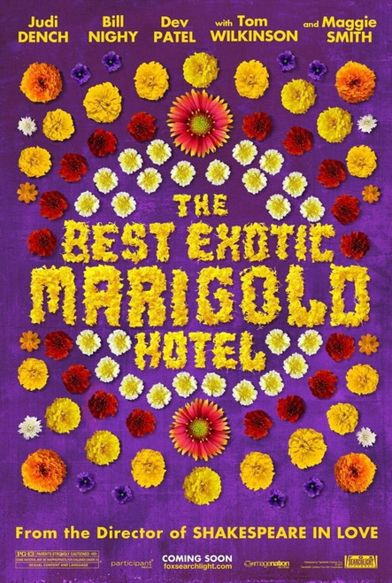 The Best Exotic Marigold Hotel (2012)_1 Poster Canvas Movie Film Print A0 A1 A2
