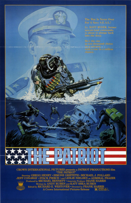 The Patriot (1986)_0 Poster Canvas Movie Film Print A0 A1 A2 A3 A4 A5 A6 Art Wal