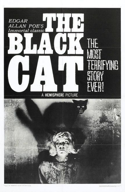 Black Cat 1966 01 Poster Canvas Movie Film Print A0 A1 A2 A3 A4 A5 A6 Art Wall D