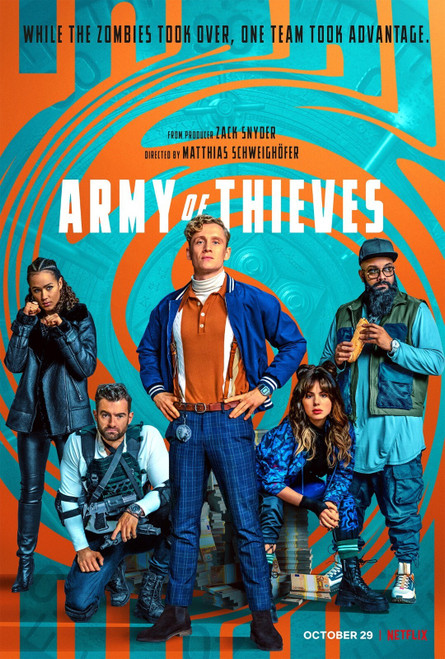 Army of Thieves (2021)_5 Movie Film Poster Canvas iconic design