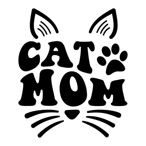 Cat Mom (12) Poster Canvas Movie Film Print A0 A1 A2 A3 A4 A5 A6 Art Wall Decora
