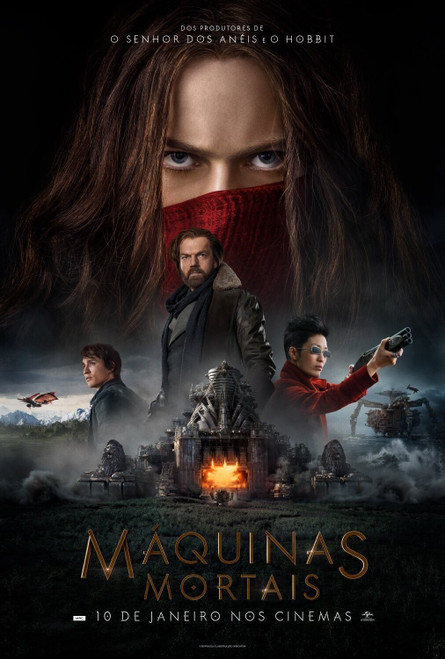 Mortal Engines (2018)_3 Poster Canvas Movie Film Print A0 A1 A2 A3 A4 A5 A6 Art