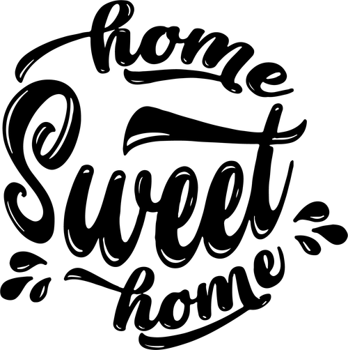 home sweet home (2) Poster Canvas Movie Film Print A0 A1 A2 A3 A4 A5 A6 Art Wal