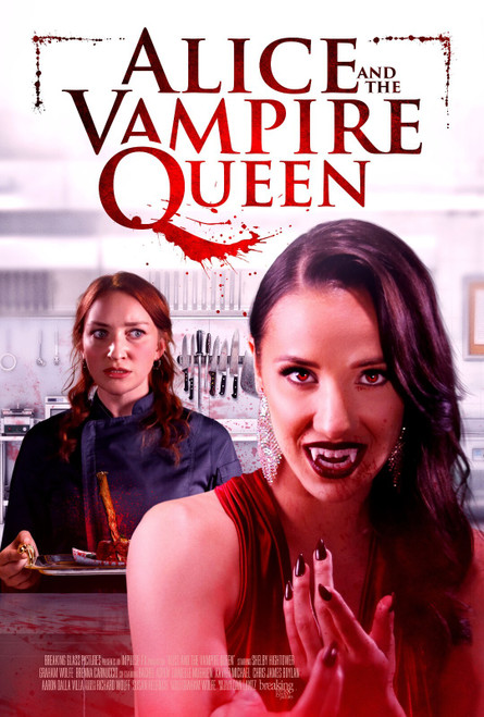 Alice and the Vampire Queen (2023)_2 Movie Film Poster Canvas iconic design