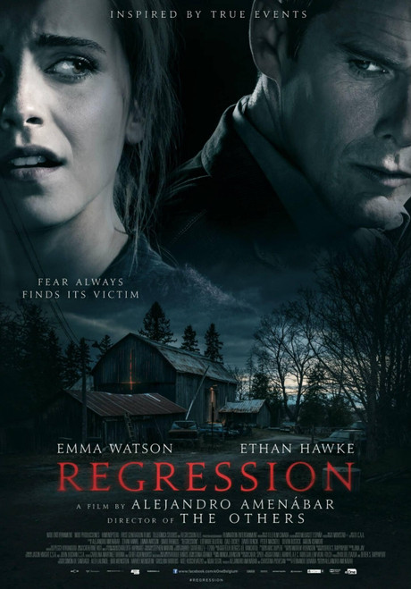 Regression (2015)_11 Poster Canvas Movie Film Print A0 A1 A2 A3 A4 A5 A6 Art Wal