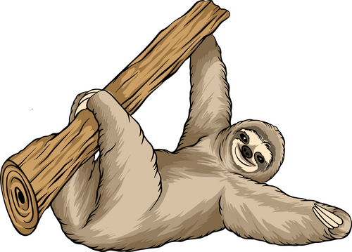 Sloth 5 Poster Canvas Movie Film Print A0 A1 A2 A3 A4 A5 A6 Art Wall Decoration