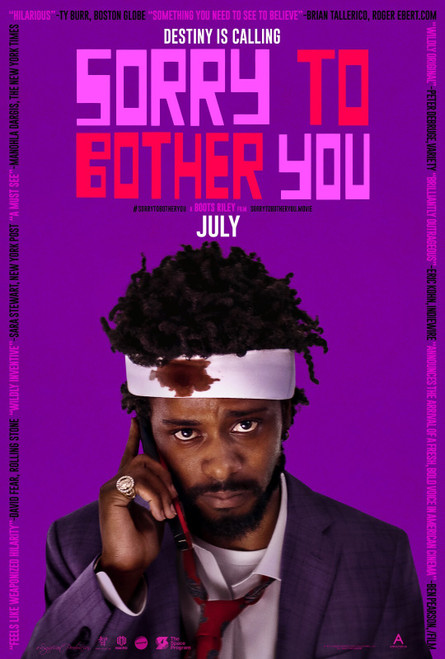 Sorry to Bother You (2018)_9 Poster Canvas Movie Film Print A0 A1 A2 A3 A4 A5 A6