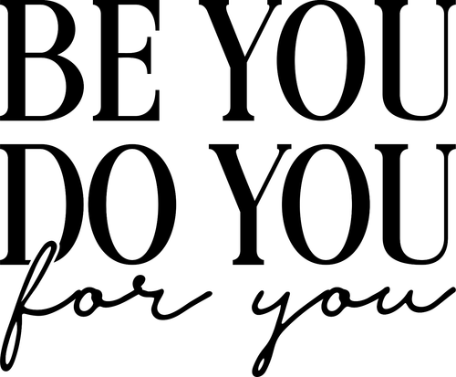 Be you do you BLK Poster Canvas Movie Film Print A0 A1 A2 A3 A4 A5 A6 Art Wall D