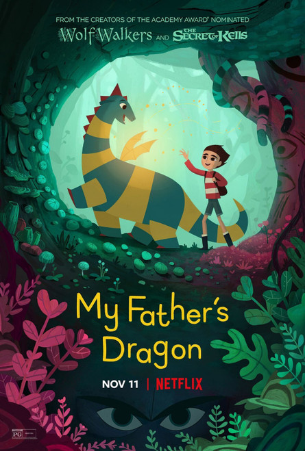 My Father_s Dragon (2022)_0 Poster Canvas Movie Film Print A0 A1 A2 A3 A4 A5 A6