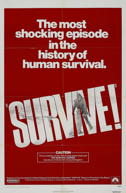 Survive 01 Poster Canvas Movie Film Print A0 A1 A2 A3 A4 A5 A6 Art Wall Decorati
