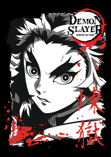 DEMON SLAYER-12 Poster Canvas Movie Film Print A0 A1 A2 A3 A4 A5 A6 Art Wall Dec