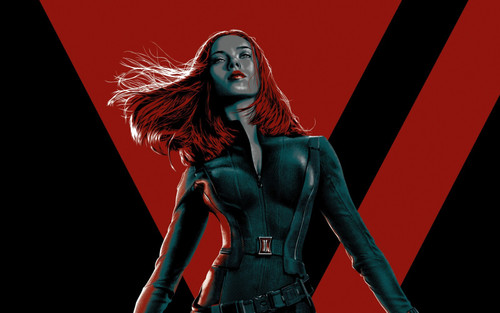 scarlett-johansson-natasha-romanoff-black-widow-marvel Poster Canvas Movie Film