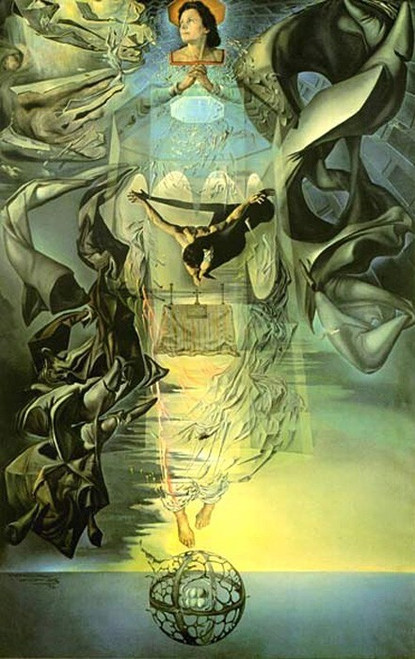 Dali_Salvador_Asummpta_Corpuscularia_Lapislazulina_1952 Poster Canvas Movie Film