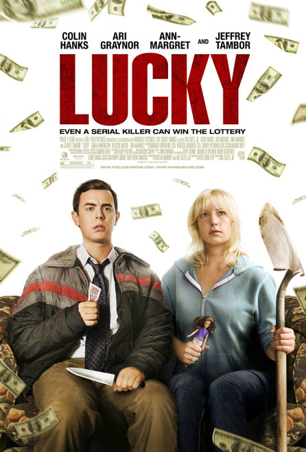 Lucky (2011)_0 Poster Canvas Movie Film Print A0 A1 A2 A3 A4 A5 A6 Art Wall Deco