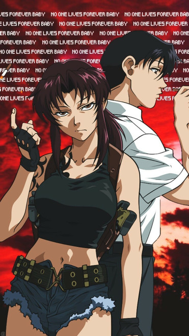 black lagoon 7 - Poster (A0-A4) Film Movie Picture Art Wall Decor