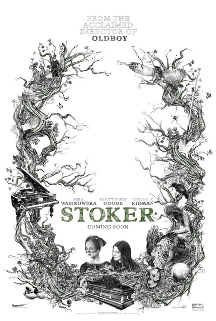 Stoker (2013)_1 Poster Canvas Movie Film Print A0 A1 A2 A3 A4 A5 A6 Art Wall Dec