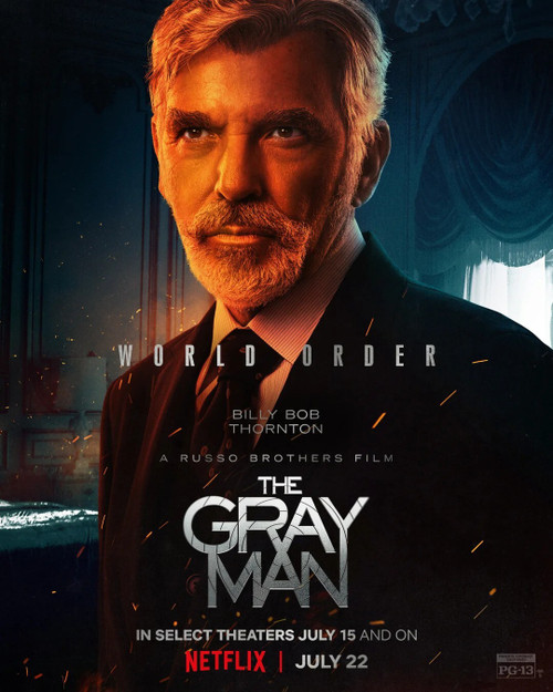 The Gray Man (2022)_9 Poster Canvas Movie Film Print A0 A1 A2 A3 A4 A5 A6 Art Wa