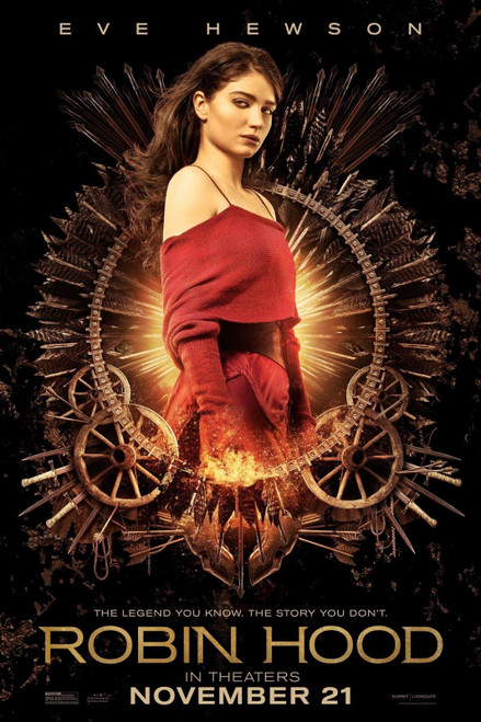 Robin Hood (2018)_18 Poster Canvas Movie Film Print A0 A1 A2 A3 A4 A5 A6 Art Wal