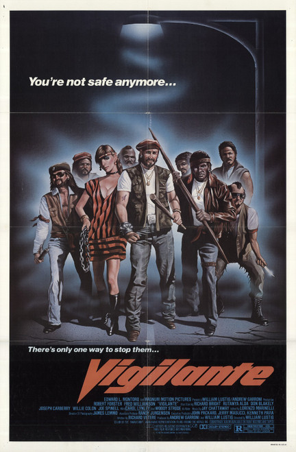 Vigilante (1983)_0 Poster Canvas Movie Film Print A0 A1 A2 A3 A4 A5 A6 Art Wall