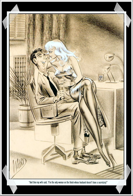 bill-ward-0081 Poster Canvas Movie Film Print A0 A1 A2 A3 A4 A5 A6 Art Wall Deco