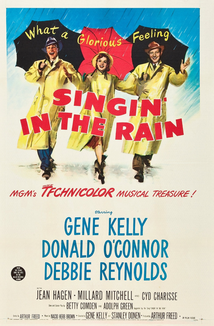 Singin in the rain-fotor-202405145842 Poster Canvas Movie Film Print A0 A1 A2 A3