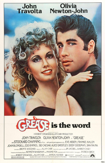 Grease Poster Canvas Movie Film Print A0 A1 A2 A3 A4 A5 A6 Art Wall Decoration