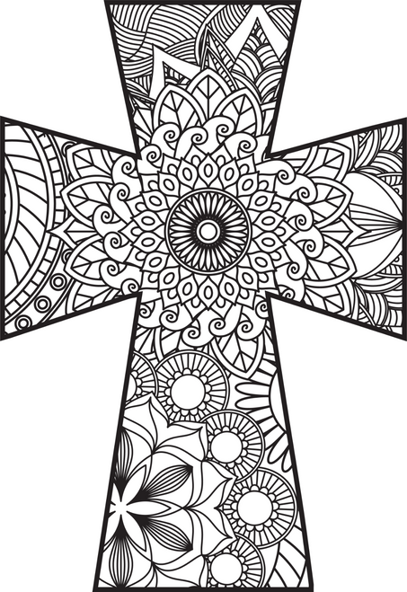 crossmandala Custom Made Poster Canvas Print A0 A1 A2 A3 A4 A5 A6 Art Wall Decor