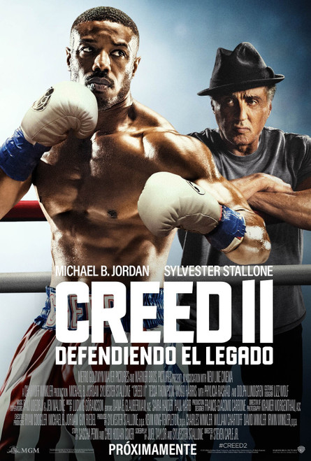 Creed II (2018)_6 Movie Film Poster Canvas iconic design